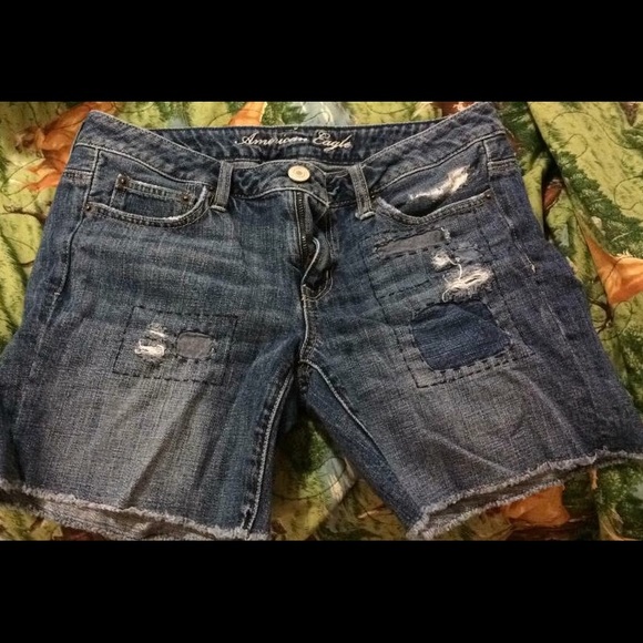 AE jean shorts