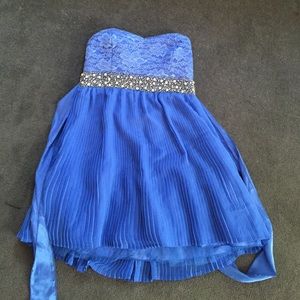 Blue Party Dress