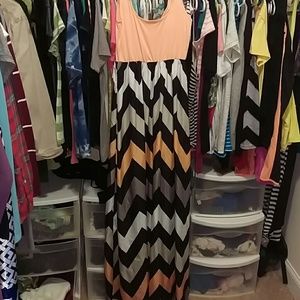 Long and flowy tank Maxi dress