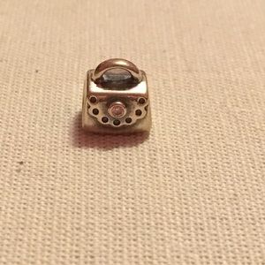 Never worn purse pandora charm.