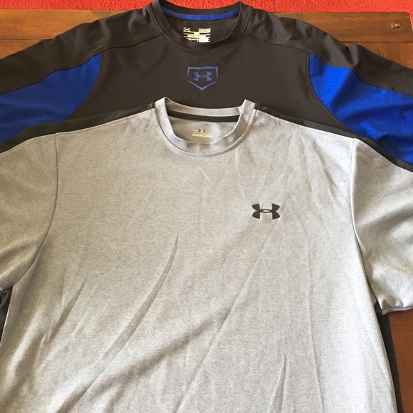 Bundle Men's Under Armour workout shirts