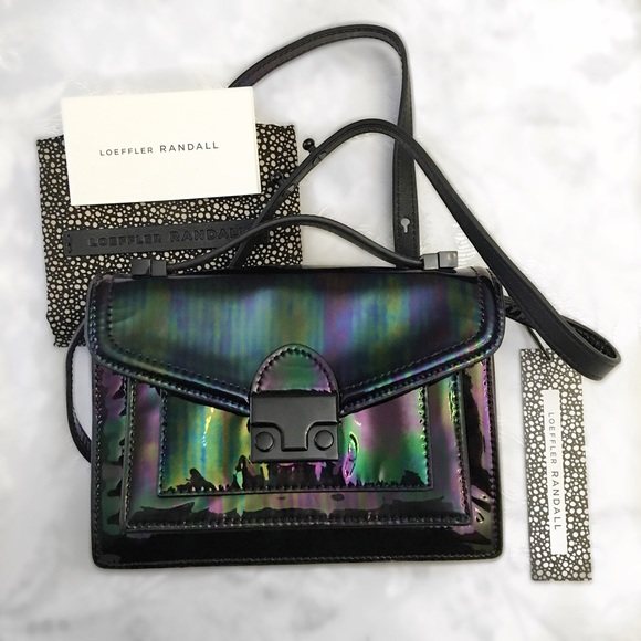Loeffler Randall mini rider crossbody bag