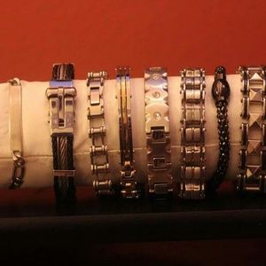 Stainless steel bracelets