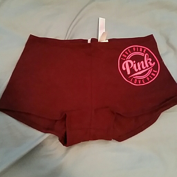 Pink Victoria Secret Low Rise boyshort underwear
