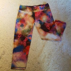 Galaxy yoga pants