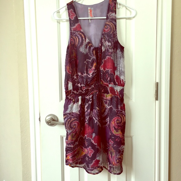 Free People Mini Dress sleeveless