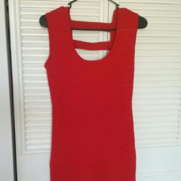 🎉❤CUTE LITTLE RED DRESS❤🎉 - Picture 2 of 5