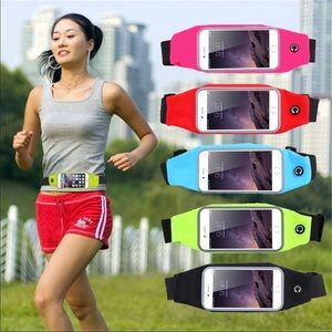 Waterproof Sport GYM Waist Bags smart Phone holder