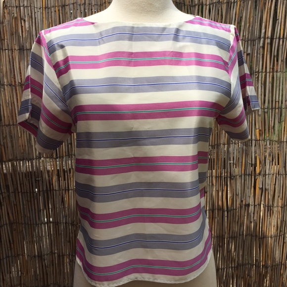Vintage striped blouse