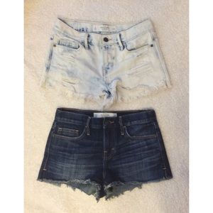 🎀comes with both!🎀A&F High Waist Shorts