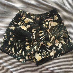 H&M tropical print shorts