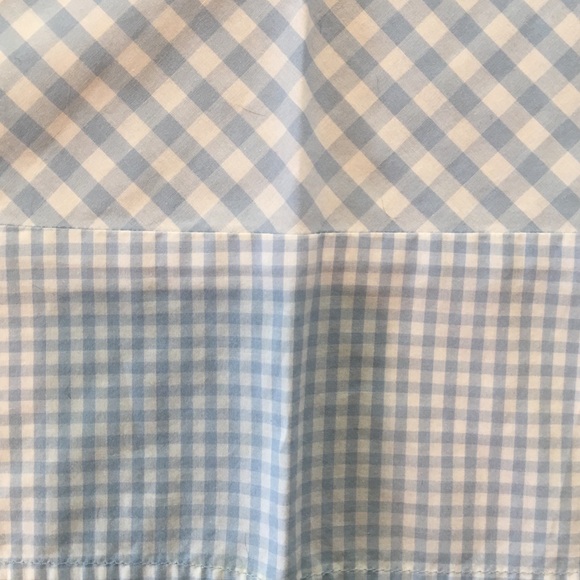 Tommy Hilfiger baby blue gingham skirt - Picture 2 of 3