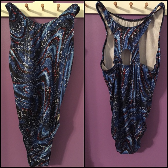 GK gymnastics leotard. AXL