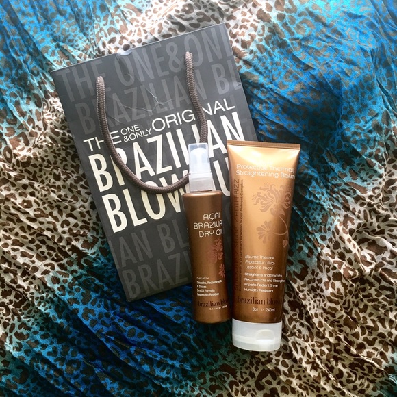 brazilian blowout dry oil