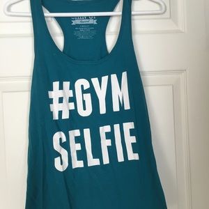Gym selfie tank top
