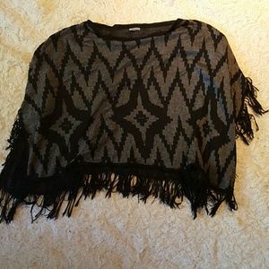 Tribal poncho