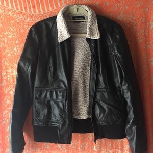 Nixon leather jacket