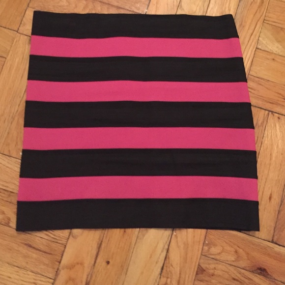 Two tone bandage skirt