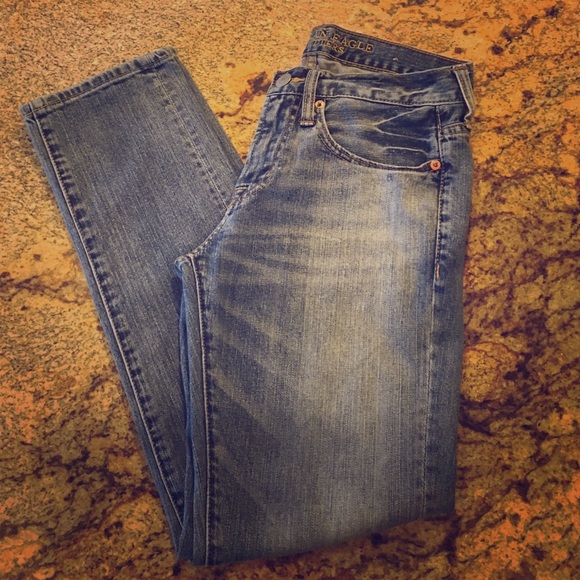 Men's American Eagle 28x30 Skinny jeans med wash
