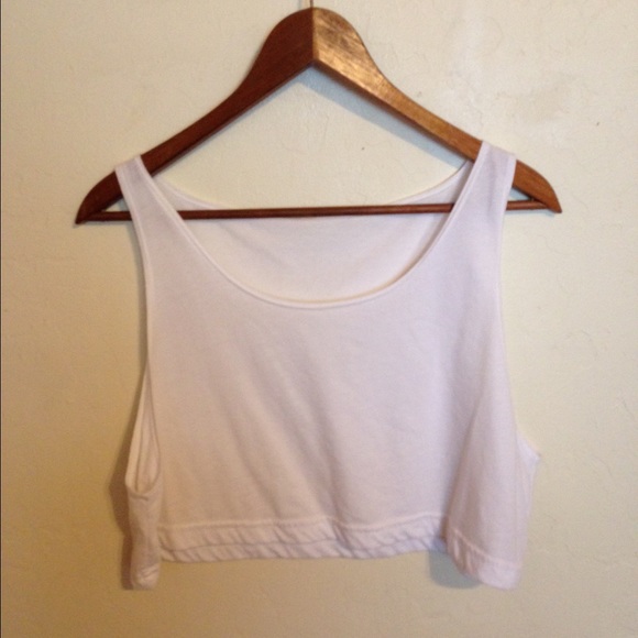 American Apparel Loose Crop Tank