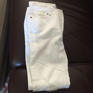 Aeropostale white jeans