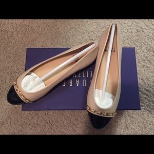 Stuart Weitzman Legacy Cap Toe Ballet Flat