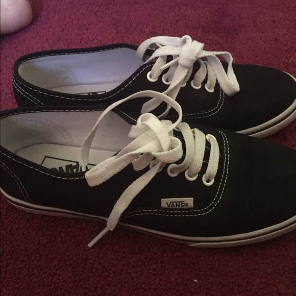 Black classic Vans