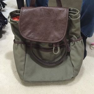 Canvas backpack!