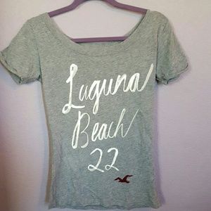 🚫SOLD🚫 Gray Hollister top