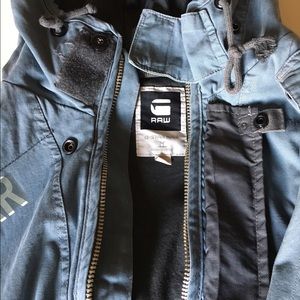 G-star 'recolite hooded jacket' XL.