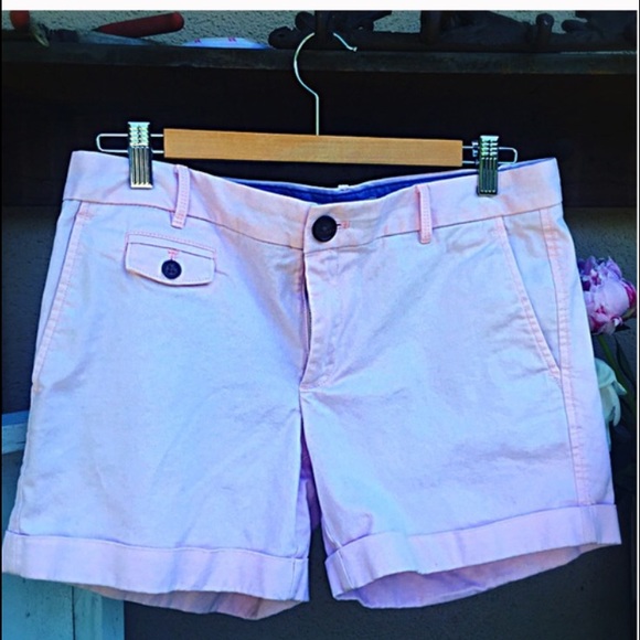 CUFFED Pale Pink Shorts w/ Pockets Banana