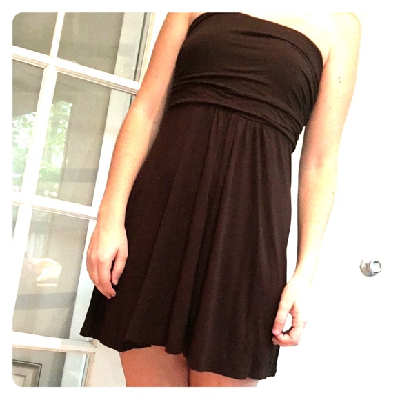 Little brown Ya dress