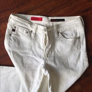 ag "the capri" cropped jeans