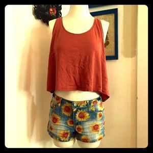 Sunflower Jean Shorts