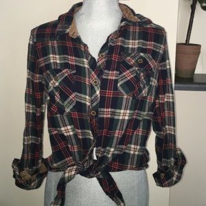 Plaid button up!