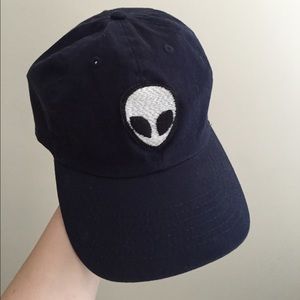 Alien patch baseball cap