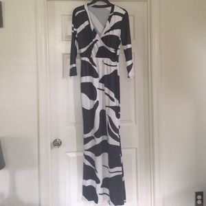 Black and White Dress