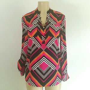 Cache Multicolor Blouse