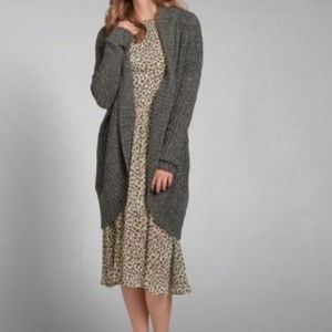 abercrombie and fitch leopard dress