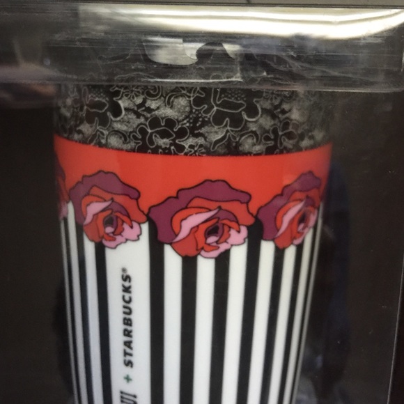 Anna Sui + Starbucks®Rose Stripe Dbl Wall Traveler - Picture 5 of 8
