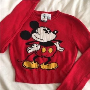 Mickey Mouse limited edition Crop Sweater