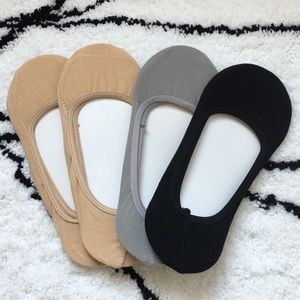 Women shoe liner socks (4 pairs)