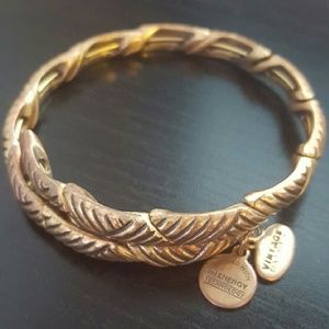 Alex and Ani Rolling Hills Wrap Gold New Day Wrap