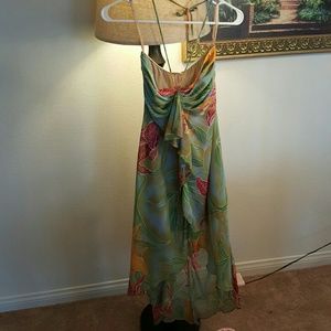 Tropical flowy dress