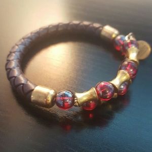 Alex and Ani Pinot Noir Rooted Mystery Wrap