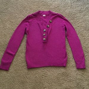 J Crew Wool/Cashmere Blend Sweater