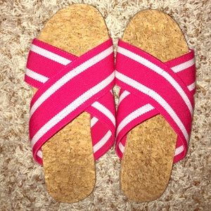 Cross bandage sandals