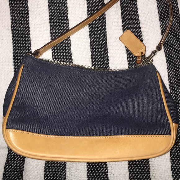 Coach denim purse