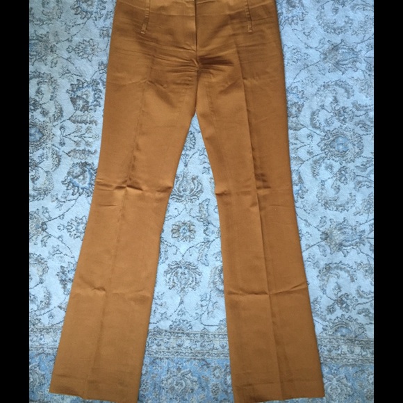 PRADA rust orange women's trouser pants - Picture 2 of 4