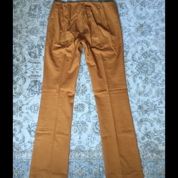 PRADA rust orange women's trouser pants - Picture 4 of 4